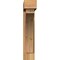 Ekena Millwork Thorton Block Rough Sawn Bracket w/ Offset Brace, Western Red Cedar, 6"W x 26"D x 30"H BKT0604X26X30THR05RWR - alternate 4